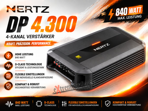 Hertz 300 4 kanal - 4.300, 4-kanal